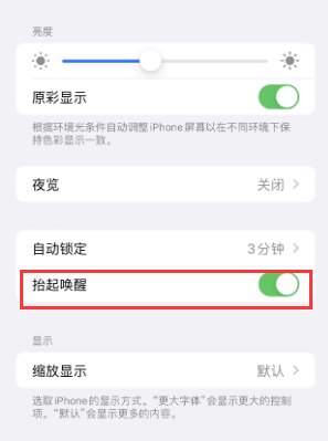 昭觉苹果授权维修站分享iPhone轻点无法唤醒怎么办