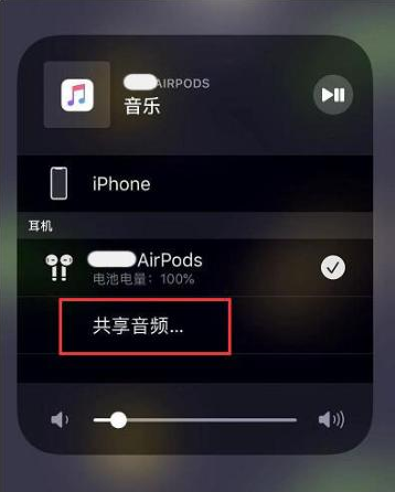 昭觉苹果14音频维修点分享iPhone14音频共享设置方法 