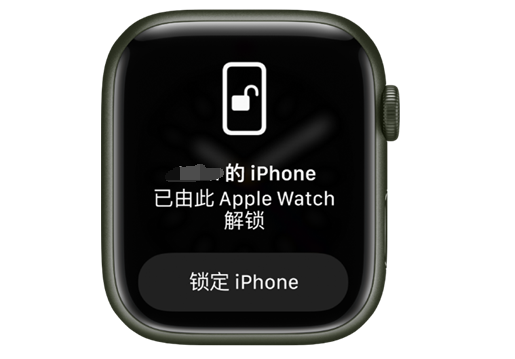 昭觉苹果手机维修分享用 AppleWatch 解锁配备面容 ID 的 iPhone方法 