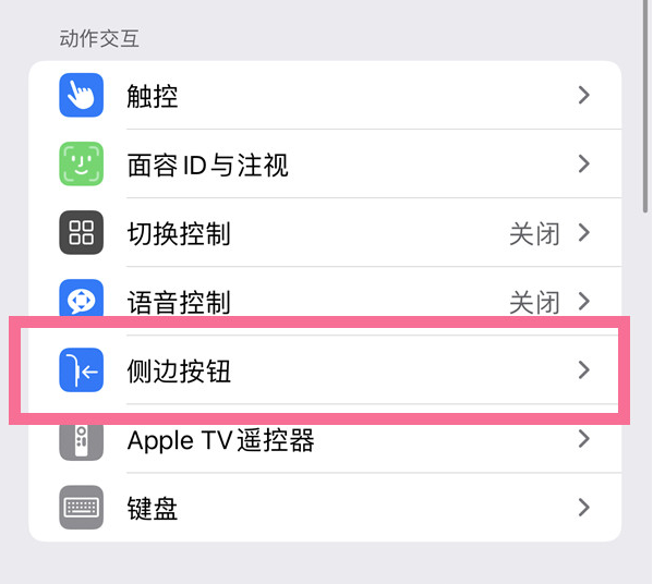 昭觉苹果14维修店分享iPhone14 Plus侧键双击下载功能关闭方法 